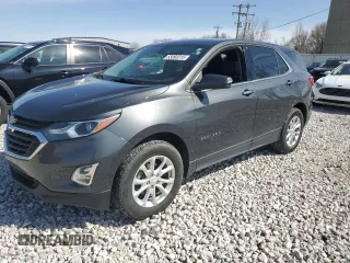 2018 Chevrolet Equinox LT z VIN 2GNAXSEV9J6335919, wystawiony jako Copart lot #53093315 z przebiegiem 92 619 mil mil oraz Szkoda całkowita • Salvage title. Historia ofert i sprzedaży dostępna na DreamBid. Obrazek 1.