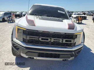 2023 Ford F-150 Raptor with VIN 1FTFW1RG1PFB24123, listed as a Copart auction lot 49594495 with 24,175 mi miles and Salvage Title. Bid and sale history available at DreamBid. Image 5.