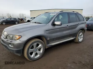 2005 BMW X5 4.4i with VIN 5UXFB53555LV19249, listed as a Copart auction lot 48063535 with 237,691 mi miles and Clean Title. Bid and sale history available at carsss.com. Image 1.