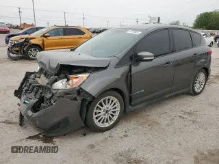 2015 Ford C-Max SE with VIN 1FADP5AU1FL121628, listed as a Copart auction lot 53478945 with 112,016 mi miles and Salvage Title. Bid and sale history available at carsss.com. Image 1.