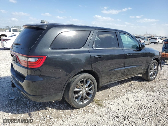 2015 Dodge Durango SXT with VIN 1C4RDHAG8FC169437, listed as a Copart auction lot 49331905 with NaN miles and Salvage Title. Bid and sale history available at carsss.com. Image 3.