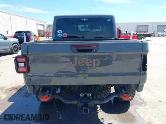 2021 Jeep Gladiator Mojave with VIN 1C6JJTEG8ML515686, listed as a IAAI auction lot 42217590 with 38,506 mi miles and . Bid and sale history available at DreamBid. Image 17.
