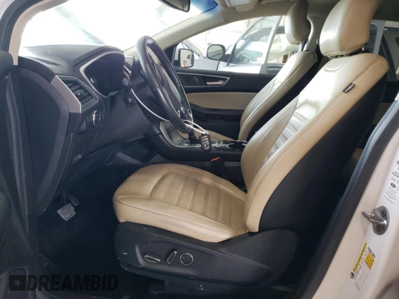 2017 Ford Edge SEL with VIN 2FMPK3J92HBC58713, listed as a Copart auction lot 60137674 with 168,248 mi miles and Salvage Title. Bid and sale history available at carsss.com. Image 7.