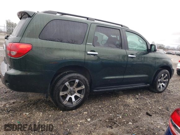 2010 Toyota Sequoia Ltd with VIN 5TDJW5G17AS028083, listed as a Copart auction lot 49801775 with 174,042 mi miles and Salvage Title. Bid and sale history available at carsss.com. Image 3.