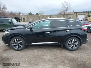 2018 Nissan Murano Platinum with VIN 5N1AZ2MH1JN185097, listed as a IAAI auction lot 41863439 with 140,784 mi miles. Bid and sale history available at carsss.com. Image 13.