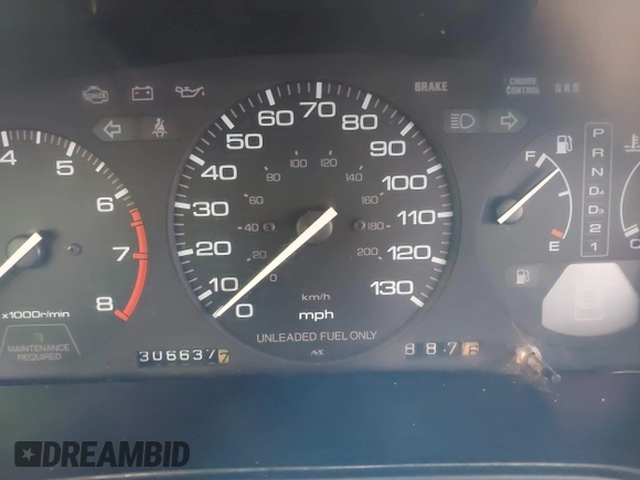 1992 Honda Accord z VIN 1HGCB7252NA025400, wystawiony jako IAAI lot #42438708 z przebiegiem 306 637 mil mil oraz . Historia ofert i sprzedaży dostępna na DreamBid. Obrazek 7.