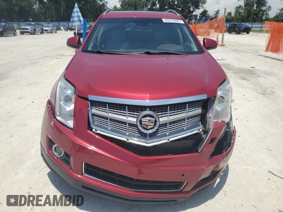 2012 Cadillac SRX Premium Collection with VIN 3GYFNCE39CS518034, listed as a Copart auction lot 65373925 with 50,684 mi miles and Salvage title. Bid and sale history available at DreamBid. Image 5.