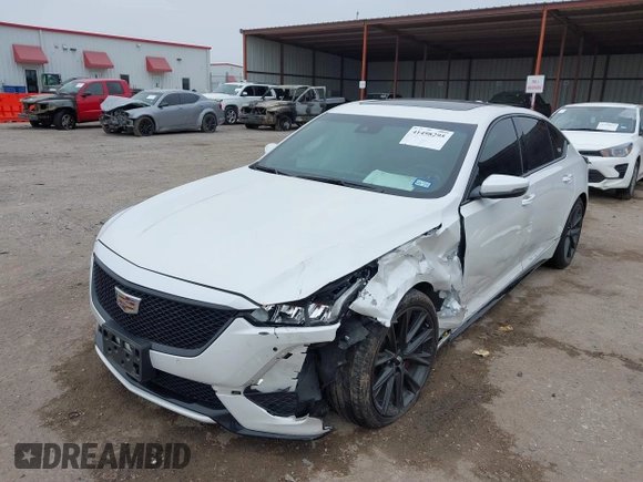 2022 Cadillac CT5 Sport with VIN 1G6DP5RK1N0127106, listed as a IAAI auction lot 41498295 with 78,294 mi miles. Bid and sale history available at carsss.com. Image 17.