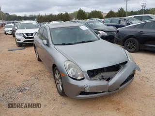 2006 Infiniti G35 with VIN JNKCV51F66M615215, listed as a IAAI auction lot 41912352 with 300,559 mi miles. Bid and sale history available at carsss.com. Image 1.