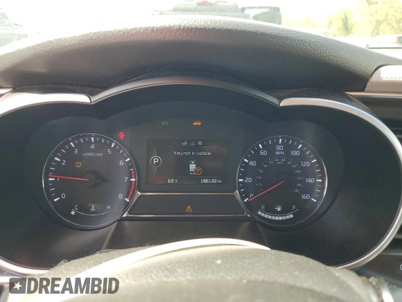 2014 Kia Optima SXL Turbo with VIN 5XXGR4A68EG348780, listed as a Copart auction lot 52010725 with 186,132 mi miles and Clean title. Bid and sale history available at DreamBid. Image 9.