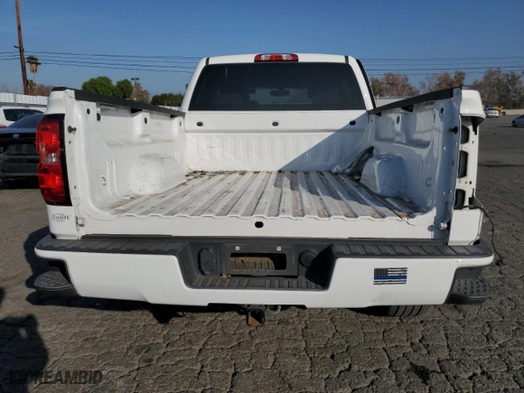 2018 Chevrolet Silverado 1500 Custom with VIN 1GCRCPECXJZ381377, listed as a Copart auction lot 86762314 with 64,832 mi miles and Salvage Title. Bid and sale history available at carsss.com. Image 6.