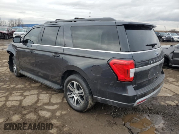 2024 Ford Expedition Max XLT with VIN 1FMJK1J80REA55794, listed as a Copart auction lot 85528924 with 8,166 mi miles and Clean Title. Bid and sale history available at DreamBid. Image 2.