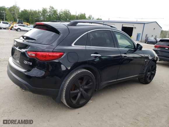 2016 Infiniti QX70 with VIN JN8CS1MW1GM752213, listed as a Copart auction lot 55196023 with 85,993 mi miles. Bid and sale history available at carsss.com. Image 3.