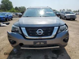 2017 Nissan Pathfinder SL with VIN 5N1DR2MM1HC611323, listed as a Copart auction lot 59956795 with 80,317 mi miles and Salvage title. Bid and sale history available at DreamBid. Image 5.