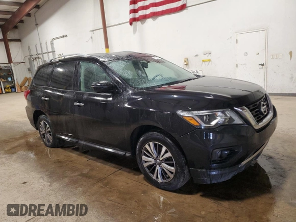 2017 Nissan Pathfinder SV z VIN 5N1DR2MM6HC690049, wystawiony jako Copart lot #53653685 z przebiegiem 115 689 mil mil oraz Czysty tytuł • Clean title. Historia ofert i sprzedaży dostępna na DreamBid. Obrazek 4.