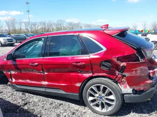 2017 Ford Edge Titanium with VIN 2FMPK3K83HBC34846, listed as a IAAI auction lot 41983258 with 154,376 mi miles. Bid and sale history available at carsss.com. Image 14.