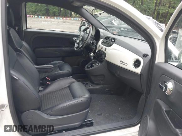 2015 FIAT 500 Sport with VIN 3C3CFFBR2FT721544, listed as a IAAI auction lot 42522443 with 101,225 mi miles and . Bid and sale history available at DreamBid. Image 5.