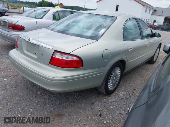 2005 Mercury Sable GS with VIN 1MEFM50U55A627291, listed as a IAAI auction lot 42756662 with 116,523 mi miles and . Bid and sale history available at DreamBid. Image 4.