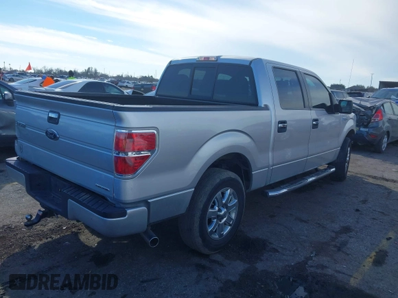 2014 Ford F-150 XL with VIN 1FTEW1CM9EFC50155, listed as a IAAI auction lot 41302506 with 212,439 mi miles. Bid and sale history available at carsss.com. Image 4.