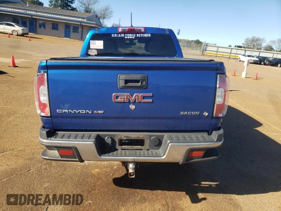 2018 GMC Canyon 2WD with VIN 1GTG5BEN6J1132787, listed as a Copart auction lot 87250264 with 61,782 mi miles and Salvage Title. Bid and sale history available at carsss.com. Image 6.
