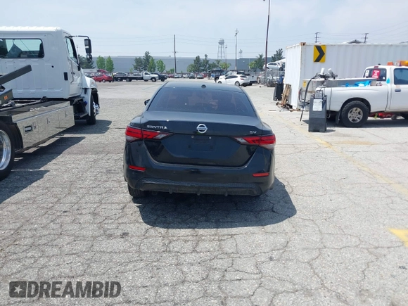2020 Nissan Sentra SV with VIN 3N1AB8CV2LY220192, listed as a IAAI auction lot 41931721 with 37,621 mi miles. Bid and sale history available at carsss.com. Image 17.