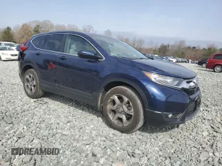 2018 Honda CR-V EX with VIN 2HKRW2H53JH603109, listed as a Copart auction lot 49670135 with 52,062 mi miles and Salvage Title. Bid and sale history available at carsss.com. Image 4.