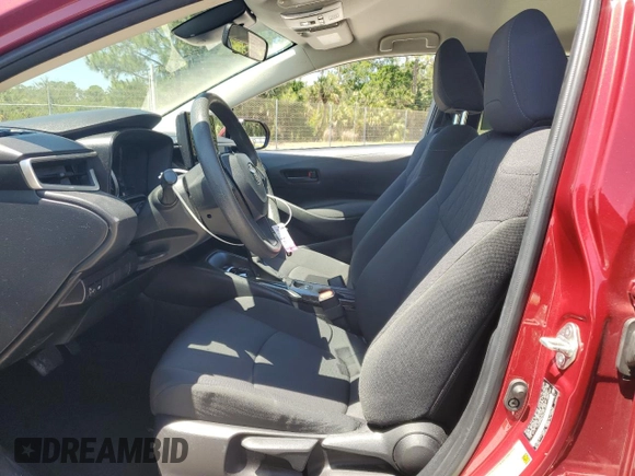 2022 Toyota Corolla LE with VIN JTDVPMAE4NJ221959, listed as a Copart auction lot 52168765 with 40,324 mi miles and Salvage Title. Bid and sale history available at DreamBid. Image 7.