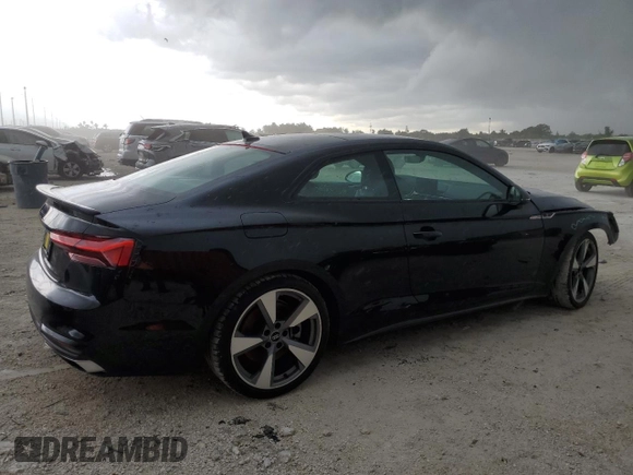 2020 Audi A5 Premium Plus z VIN WAUTNAF55LA003821, wystawiony jako Copart lot #60146443 z przebiegiem 8 100 mil mil oraz . Historia ofert i sprzedaży dostępna na DreamBid. Obrazek 3.