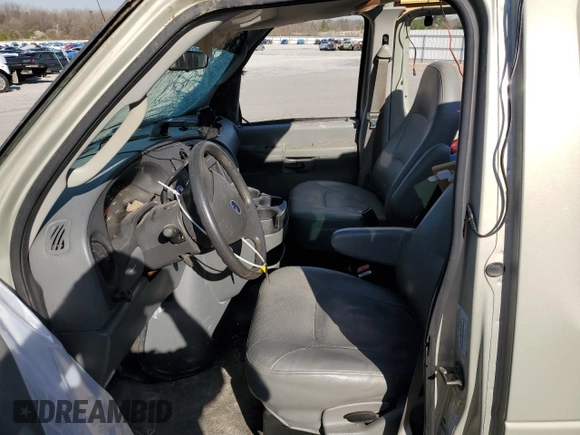 2006 Ford Econoline Passenger XL with VIN 1FMRE11W96HB04509, listed as a Copart auction lot 47960365 with 164,737 mi miles and Salvage Title. Bid and sale history available at DreamBid. Image 7.