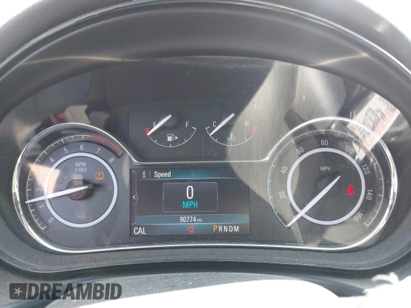 2015 Buick Regal with VIN 2G4GK5EX6F9295420, listed as a IAAI auction lot 42033214 with 90,774 mi miles and . Bid and sale history available at DreamBid. Image 7.