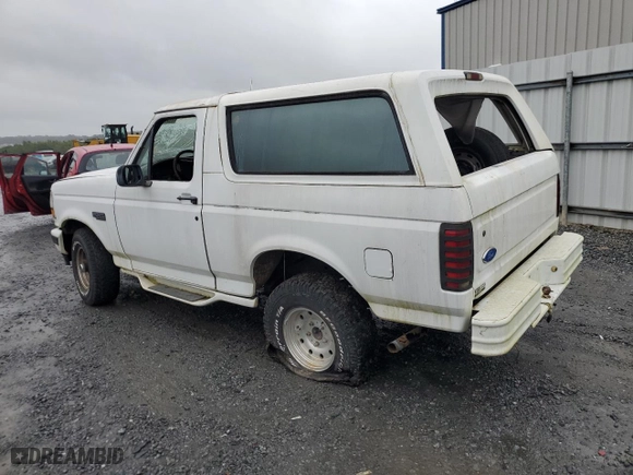 1995 Ford Bronco Custom with VIN 1FMEU15H2SLA42231, listed as a Copart auction lot 71931184 with 0 mi miles and Clean Title. Bid and sale history available at carsss.com. Image 2.