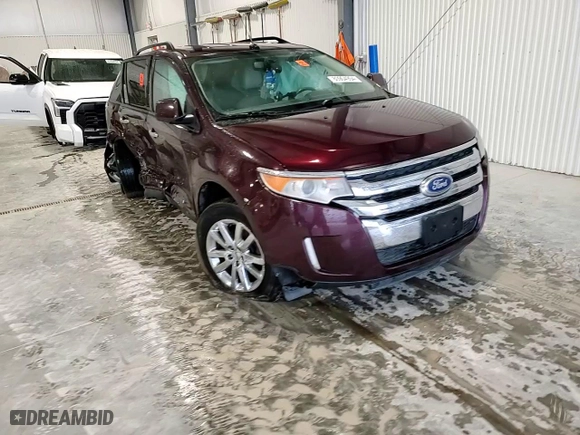2011 Ford Edge SEL with VIN 2FMDK3JC9BBA02932, listed as a Copart auction lot 80904994 with 0 mi miles and Salvage Title. Bid and sale history available at carsss.com. Image 12.