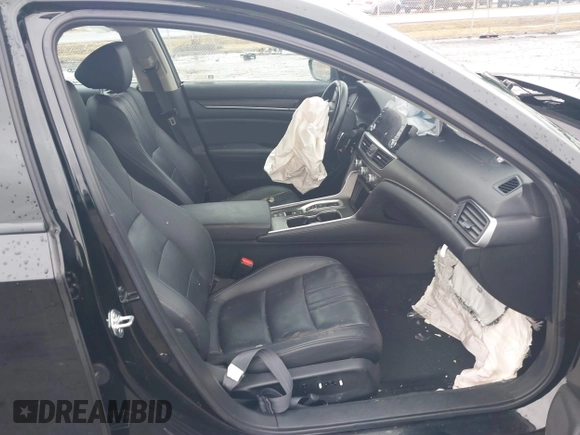 2022 Honda Accord Touring with VIN 1HGCV3F90NA007703, listed as a IAAI auction lot 41506563 with 35,714 mi miles and . Bid and sale history available at DreamBid. Image 5.