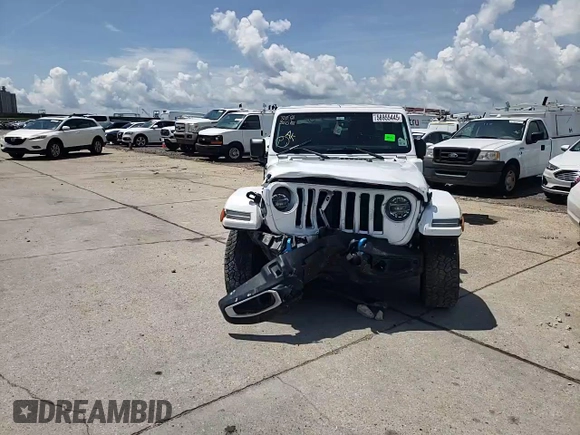 2022 Jeep Wrangler Unlimited Sahara z VIN 1C4JJXP68NW171569, wystawiony jako Copart lot #58955445 z przebiegiem Nie podano mil oraz Szkoda całkowita • Salvage title. Historia ofert i sprzedaży dostępna na DreamBid. Obrazek 13.