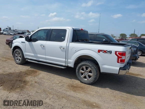 2018 Ford F-150 XL with VIN 1FTEW1E59JKF84452, listed as a IAAI auction lot 42175251 with 161,952 mi miles and . Bid and sale history available at carsss.com. Image 3.