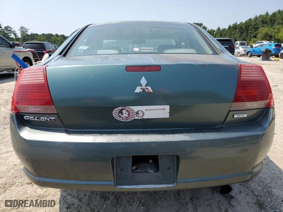 2004 Mitsubishi Galant ES with VIN 4A3AB36F14E070933, listed as a Copart auction lot 68834224 with 184,918 mi miles and Salvage Title. Bid and sale history available at carsss.com. Image 6.