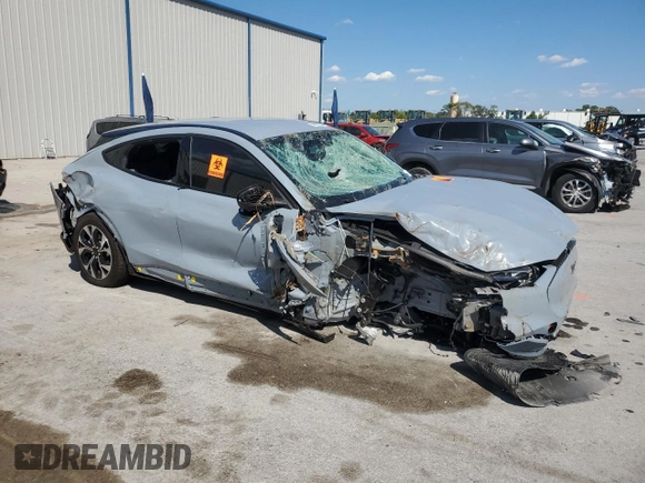 2024 Ford Mustang Mach-E Select with VIN 3FMTK1R45RMA37201, listed as a Copart auction lot 50457255 with Not Provided miles and Non Repairable. Bid and sale history available at DreamBid. Image 4.