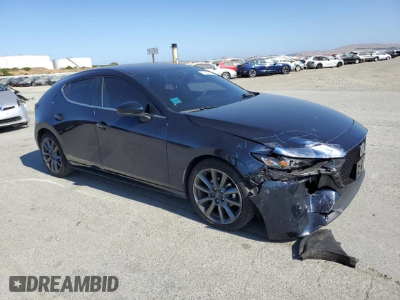 2020 Mazda 3 with VIN JM1BPALM9L1159882, listed as a Copart auction lot 61765925 with 59,494 mi miles and Salvage title. Bid and sale history available at DreamBid. Image 4.