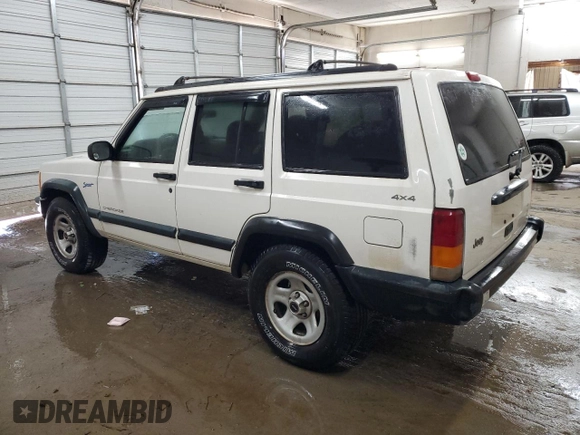 1997 Jeep Cherokee Sport with VIN 1J4FJ68S2VL518188, listed as a Copart auction lot 77459464 with 0 mi miles and Non Repairable. Bid and sale history available at carsss.com. Image 2.