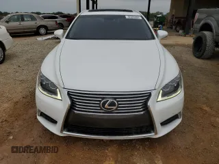 2013 Lexus LS 460 L with VIN JTHGL5EF1D5047402, listed as a Copart auction lot 70595804 with 95,553 mi miles and Salvage title. Bid and sale history available at DreamBid. Image 5.