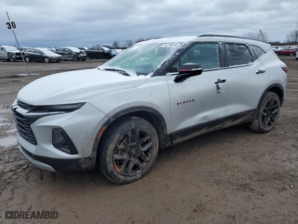 2020 Chevrolet Blazer LT with VIN 3GNKBCR43LS678594, listed as a Copart auction lot 84276514 with 46,304 mi miles and Clean Title. Bid and sale history available at carsss.com. Image 1.