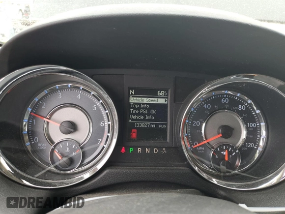 2012 Chrysler Town & Country Touring L with VIN 2C4RC1CG7CR288347, listed as a Copart auction lot 54620795 with 133,827 mi miles and Salvage Title. Bid and sale history available at DreamBid. Image 9.