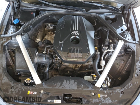 2019 Genesis G70 2.0T Advanced with VIN KMTG34LA2KU035041, listed as a Copart auction lot 52457484 with 43,490 mi miles and Salvage Title. Bid and sale history available at carsss.com. Image 11.
