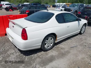 2006 Chevrolet Monte Carlo with VIN 2G1WN151069360217, listed as a IAAI auction lot 42607093 with 219,645 mi miles and . Bid and sale history available at DreamBid. Image 4.