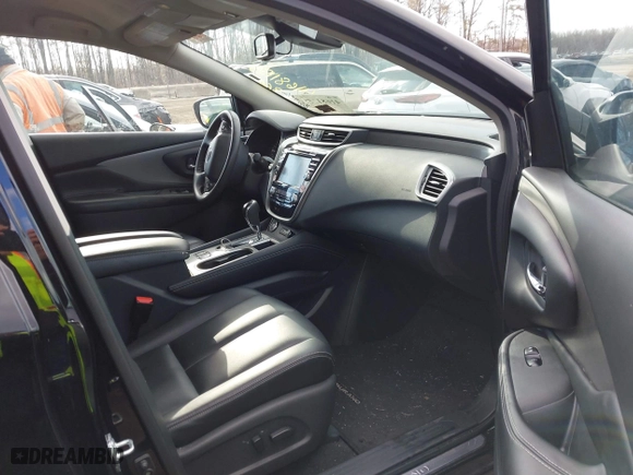 2023 Nissan Murano SV with VIN 5N1AZ2BS0PC132250, listed as a IAAI auction lot 41681155 with 45,067 mi miles. Bid and sale history available at carsss.com. Image 5.