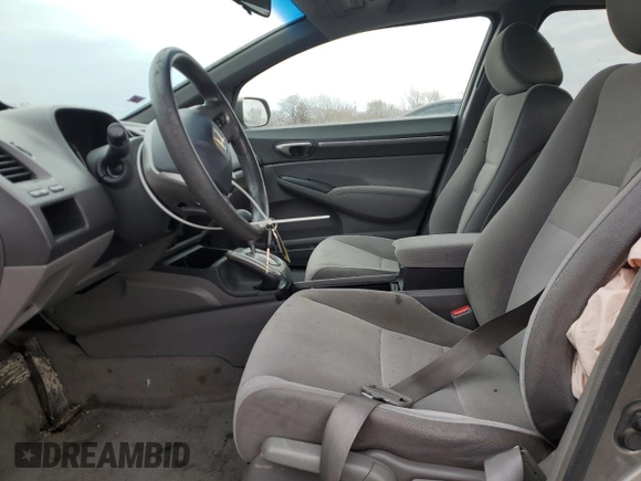 2007 Honda Civic EX with VIN 1HGFA16807L139145, listed as a Copart auction lot 52444095 with 217,422 mi miles and Salvage Title. Bid and sale history available at DreamBid. Image 7.