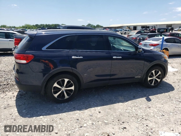 2017 Kia Sorento EX with VIN 5XYPHDA5XHG206988, listed as a Copart auction lot 58058385 with 111,129 mi miles and Clean title. Bid and sale history available at DreamBid. Image 3.
