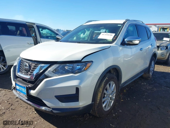 2018 Nissan Rogue S with VIN 5N1AT2MV3JC848883, listed as a IAAI auction lot 41331646 with 93,832 mi miles. Bid and sale history available at carsss.com. Image 22.