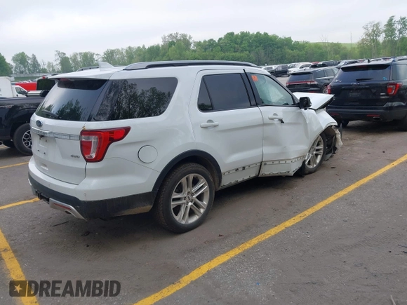2017 Ford Explorer XLT z VIN 1FM5K8D8XHGC84301, wystawiony jako IAAI lot #42270431 z przebiegiem Nie podano mil oraz . Historia ofert i sprzedaży dostępna na DreamBid. Obrazek 4.