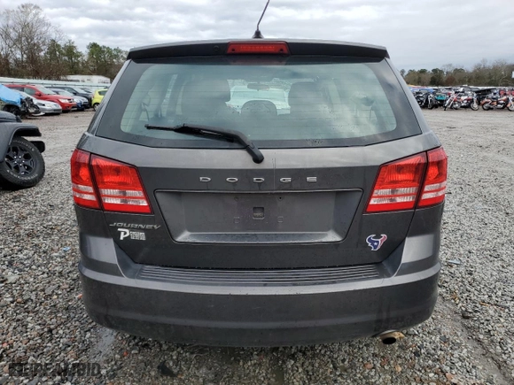 2014 Dodge Journey SE with VIN 3C4PDCAB1ET256744, listed as a Copart auction lot 41485615 with 191,640 mi miles and Salvage Title. Bid and sale history available at carsss.com. Image 6.